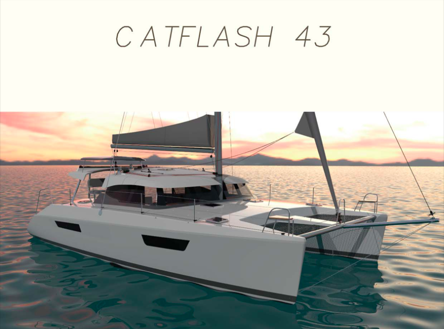 8 anos da Wind Charter com Pré-Lançamento Catamarã Cat 43