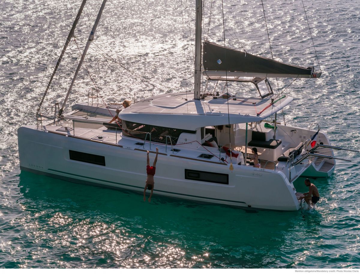 Novo catamarã na frota da Wind: LAGOON 40