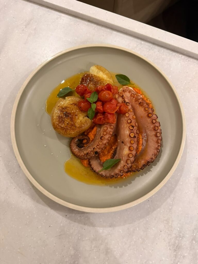 Polvo grelhado by Private Chef Camilla Venditti